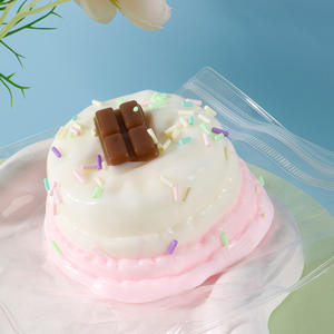 لعبة ضغط على شكل كعكة كريمة الشوكولاتة، لعبة طعام واقعية قابلة للعصر، لعبة فيديو رائجة فائقة النعومة بطيئة الارتفاع لتخفيف التوتر وتحفيز الحواس - Product Image 4