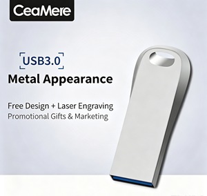 Clés USB 3.0 en métal 8 Go 16 Go 32 Go 64 Go 128 Go – Diverses options de clés USB disponibles. - Product Image 1