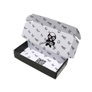 Custom Apparel Packaging Mailer Boxes Logo Printed Cardboard Corrugated Shipping Folding Foldable Carton Box
