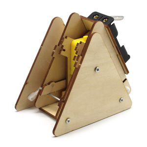 Kit d'assemblage de robot triangulaire, modèle d'expérimentation scientifique et physique pour l'éducation STEM, jouet éducatif pour étudiants, apprentissage DIY - Product Image 3