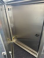 Gabinete de Control Eléctrico de Acero Inoxidable 201, Engrosado, IP65 Impermeable, Superficie Cepillada, Caja para Instrumentos Electrónicos