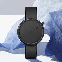 TOMI T078 Modische Herren-Armbanduhr Wasserdicht Lederarmband Legierungsgehäuse Quarzwerk Elegante Uhr für Männer