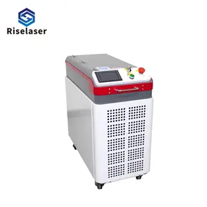 Impulse Metall-Rostreinigung Laser Farbentfernung 100 W 200 W 300 W tragbar Reinigungsmaschine Laser-Rostentfernungsmaschine