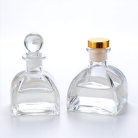 Nouvelle bouteille en verre vide de 150 ml pour diffuseur de parfum à bâtonnets, style moderne et parfumé