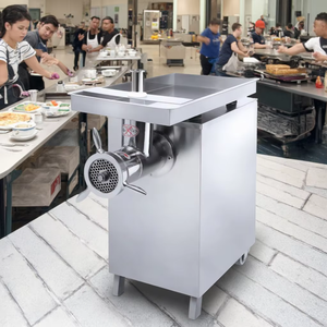 ماكينة تقطيع اللحوم الكهربائية الجديدة المصنوعة من الفولاذ المقاوم للصدأ ، ماكينة تقطيع اللحوم الساخنة للفنادق والمطاعم - Product Image 5