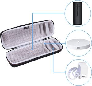 Estuche de EVA para herramientas personalizadas para Ultimate Ears <span class=keywords><strong>Megaboom</strong></span> 3, cargador de altavoz inalámbrico portátil con Bluetooth, bolsa de almacenamiento - Product Image 3