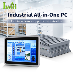 PC industriel tactile 17 pouces IP65 sans ventilateur J1900 <span class=keywords><strong>Core</strong></span> I5 2x LAN, 4x COM Large plage de tension - Product Image 4