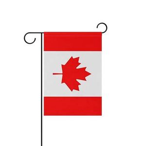 Drapeau de jardin canadien portable double face en polyester imprimé sur mesure en promotion - Product Image 1