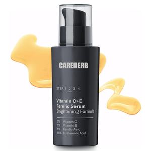 Suero Facial para Hombre con Vitamina C, E y Ácido Ferúlico, Aclarante, Blanqueador, Reafirmante y Antienvejecimiento - Product Image 1
