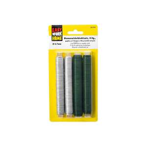 Jeu de fils d'iron EASY WORK/fil de fer galvanise et plastique / bloemen wikkeldraad set - Product Image 2