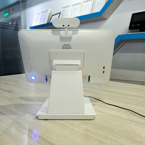 Équipement publicitaire de machine de <span class=keywords><strong>visiteur</strong></span> à écran unique de 15.6 pouces avec lecteur de carte d'identité - Product Image 5