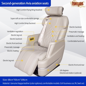 Asiento de Auto de Lujo Tipo Aviación para CARAVELLE Transporter <span class=keywords><strong>T4</strong></span> T5 T6 T7 T8 Tourneo Custom Vip - Product Image 2