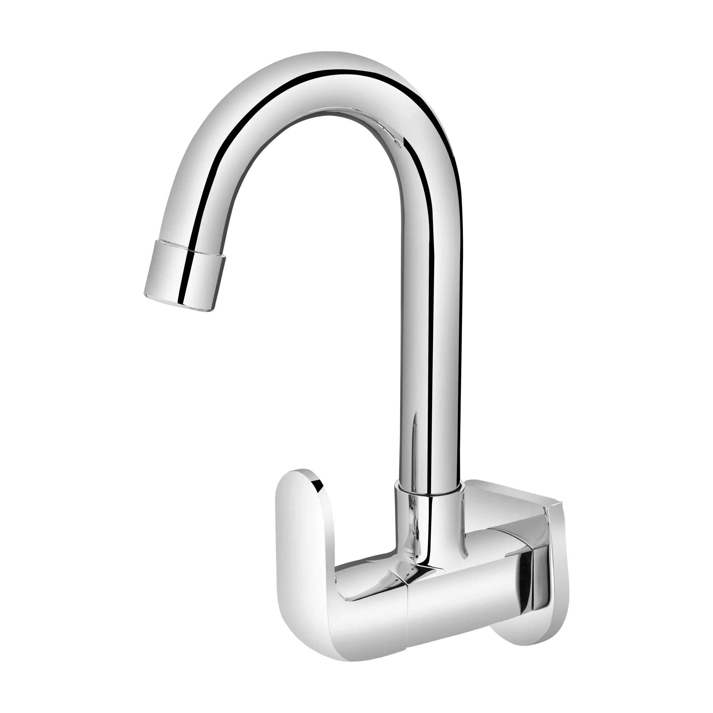 Brass Material Sink Cock with Regular Swinging Spout (W/M) Kitchen Basin Water Tap Faucets In Best Price