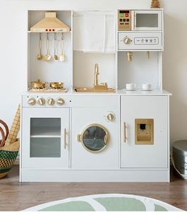 ชุดของเล่นไม้สำหรับเด็กชุดของเล่นสำหรับเด็กหัดเดินพร้อมเครื่องครัวของเล่น KA7131 - Product Image 6