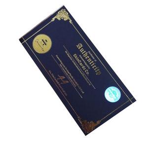 An ninh Watermark Hologram vé với số serial bù đắp giấy cho tài liệu quảng cáo áp phích dập nổi nghệ thuật giấy Màn hình in ấn - Product Image 3