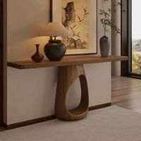 Meilleures Ventes 2026 : Console d'entrée moderne en bois pour salon, appartement et hôtel
