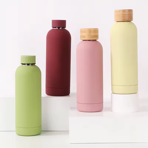 WATERSY 2024 500 ML Custom Design Sport <b>Water</b> Flask Stainless <b>Steel</b> Vacuum Insulated <b>Water</b> <b>Bottle</b> Rubber Coated Thermos <b>Bottle</b> - Product Image 5