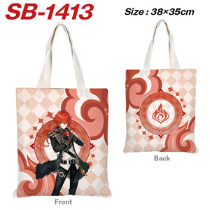 96 phong cách genshin tác động haikyuu Harry honkai Sao đường sắt 0NE mảnh Luffy kiếm nghệ thuật trực tuyến phim hoạt hình trường phụ nữ tote túi - Product Image 5