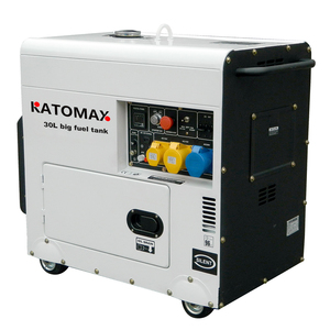 Katomax 6kw <span class=keywords><strong>6kva</strong></span> 7kva générateur magnétique silencieux diesel livraison rapide en usine monophasé double tension - Product Image 2