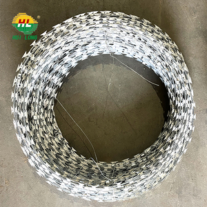 Precios de Lowes: Malla de prisión de alambre galvanizado en caliente, rollo concertina de doble alambre, tipo cuchilla - Product Image 1