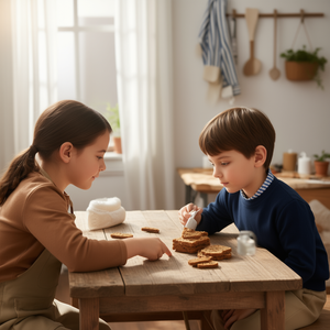 Pasta de dientes para niños 2080, 70g, con aroma a pan de barbería, para niños - Product Image 3