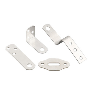Plaque de verrouillage en forme de Z, support d'angle en acier inoxydable pour tiroir de placard, connecteur de meuble, accessoire de quincaillerie de fixation murale - Product Image 1