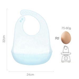 Bavoirs pour bébé en silicone imperméables et ajustables avec récupérateur de nourriture, sans BPA, imprimés de dessins animés mignons, pour l'alimentation - Vente en gros - Product Image 6