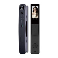 Cerradura de Puerta Inteligente Tuya Smart Life con Reconocimiento Facial 3D, Nube, Acero Grado B, Impermeable, Biométrica, con Sensor de Palma, App/Wi-Fi, Venta al Por Mayor de Fábrica