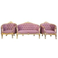 Ensemble de canapés de scène de mariage royal de luxe, canapé nuptial en métal sculpté doré, 2 chaises de roi, fait main, nouvelle arrivée, vente en gros, élégant et moderne