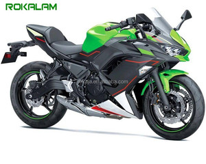 Pour <span class=keywords><strong>Kawasaki</strong></span> <span class=keywords><strong>Ninja</strong></span> <span class=keywords><strong>650</strong></span> 2020 <span class=keywords><strong>2021</strong></span> 2022 2023 Carénages Ninja650 20 21 22 23 Vert Noir Blanc Kit de carénage de moto de rechange - Product Image 1