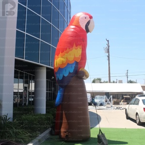 Llamativo Modelo Inflable Gigante <span class=keywords><strong>de</strong></span> <span class=keywords><strong>Loro</strong></span> Macaw con Logotipo Personalizado, Mascota <span class=keywords><strong>de</strong></span> Aves Tropicales, Inflable Publicitario para Fiestas Temáticas <span class=keywords><strong>de</strong></span> la Selva - Product Image 2