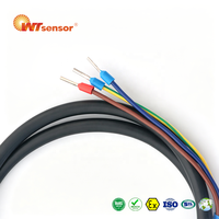 Thermomètre à résistance en platine Pt100 personnalisé, grade A, -50~650°C, IP65, acier inoxydable 304, avec filetage M16x1.5, contrôle de processus industriel
