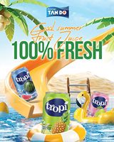 TROPI Fruitdrank Tan Do OEM 330ml Magere Versie HACCP Gecertificeerd 100% Fruitpuree Verse Exportkwaliteit Gratis Samples Gratis Ontwerp