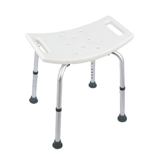 Shower <b>Chair</b> Aluminum Alloy Adjustable Bath Stool With Non Slip Feet For <b>Elderly</b> Bathroom Safety Equipment - Product Image 4