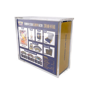 YS Vitrina Acrílica Transparente para Exhibición, Caja Sellada a Prueba de Polvo para Coleccionables, Soporte Protector Duradero para Tarjetas Coleccionables - Product Image 4