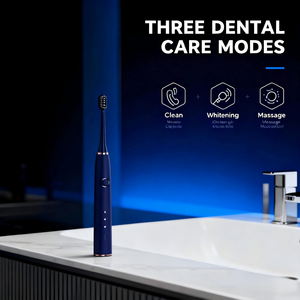 Spazzolino Elettrico Sonico per Igiene Orale con Sensore di Pressione, Display LED, Tecnologia Intelligente, Sbiancamento Denti, Setole Morbide, Impermeabile IPX7 - Product Image 2