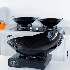 Xinyuan Sắt Chảo Bán Buôn Juegos De Sartenes Brasero Thịt Nướng Granite Chảo Sartenes De Cocina