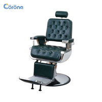 Chaises de salon de coiffure pour hommes antiques