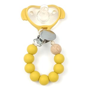 Jouet de dentition en silicone à faible quantité minimale de commande perles personnalisées Bebe Mordedor infantile gencives douloureuses soulagement de la douleur et sucette dentition OEM - Product Image 6