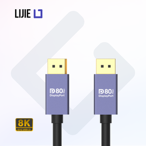 Câble DisplayPort 2.1 certifié 8K@120Hz UHBR20 Mâle-Mâle Connecteur Vidéo Haute Vitesse - Product Image 3