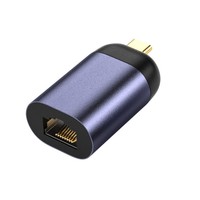 Adaptateur Ethernet Type C 10/100M en alliage d'aluminium Yangtse, compact, RJ45, pour MacBook/iPad Pro/ordinateur portable Windows, en stock