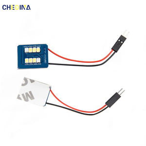 Chedina-lámpara LED para <span class=keywords><strong>Interior</strong></span> de <span class=keywords><strong>coche</strong></span>, luz de <span class=keywords><strong>techo</strong></span> para <span class=keywords><strong>coche</strong></span>, 8SMD, T10, blanco, azul, 2835 - Product Image 2