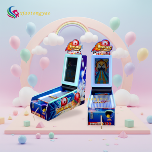 Mini-jeu de bowling pour enfants à monnayeur, équipement de sport d'intérieur, ensemble de mini-bowling en plastique - Product Image 1