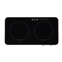 Korea — Grill à Induction 46mm, 1 set avec cuiseur à induction, design corps fin, w faible intensité, Double brûleur à Induction