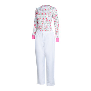 Disfraz de Cosplay de Eleven de Stranger Things de Belleka, Top Floral Rosa, Pantalones Blancos, Disfraz de Halloween para Juego de Rol - Product Image 2