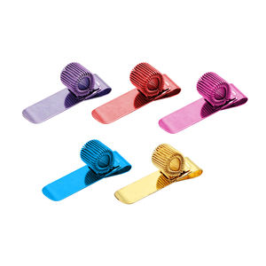 Organizer per appunti per Notebook a molla singola con anello in metallo con supporto per penna color metallizzato graffette di qualità Premium - Product Image 6