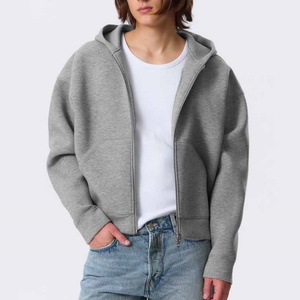 Sudaderas con Capucha Personalizadas al por Mayor con Logotipo Personalizado ODM/OEM, de Felpa Francesa, Unisex, Lisas, Bordadas, con Cremallera Completa, para Hombre - Product Image 4