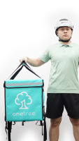 Sac de livraison de nourriture imperméable à l'eau, haute Performance thermique Talabat boisson Pizza vélo vente en gros sac de livraison pour moto