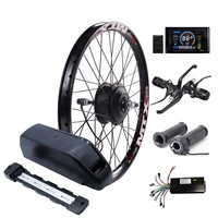 Kit de conversion de roue de vélo électrique 250W 36V/48V pour vélo de ville, vitesse de pédalage 25km/h, homologué au Royaume-Uni