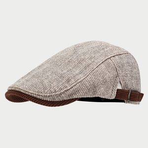 High Quality Fashion Classic Unisex Newsboy <b>Cap</b> Beret <b>Wool</b> Felt Sports Casual Outdoor <b>Flat</b> <b>Cap</b> - Product Image 2
